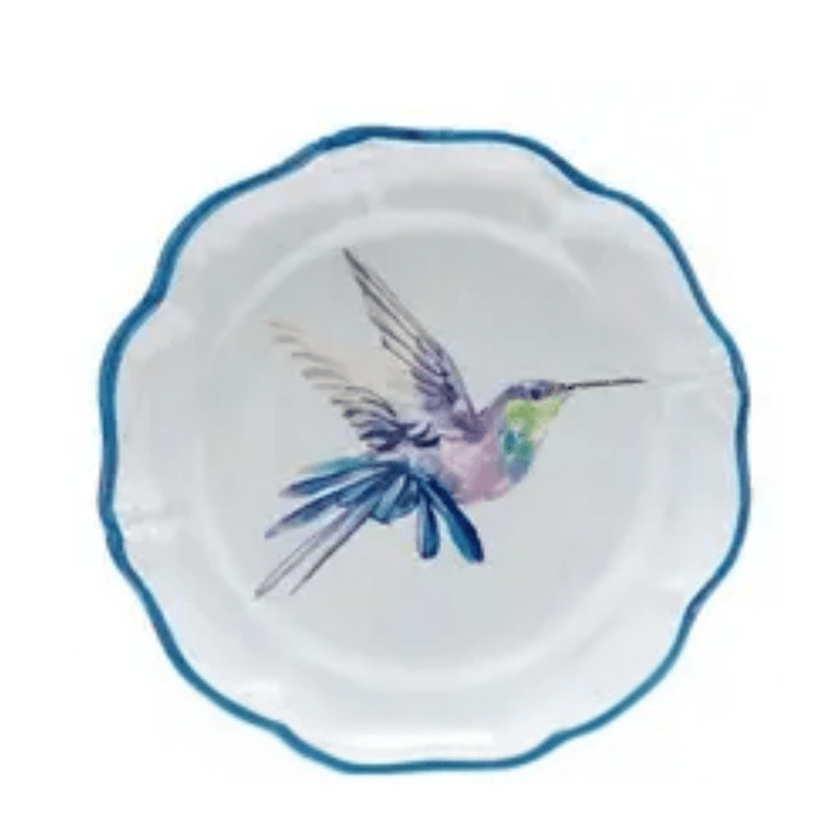 Prato Sobremesa Passaro Melamina Sortido 22Cm - Entrecasa -2-